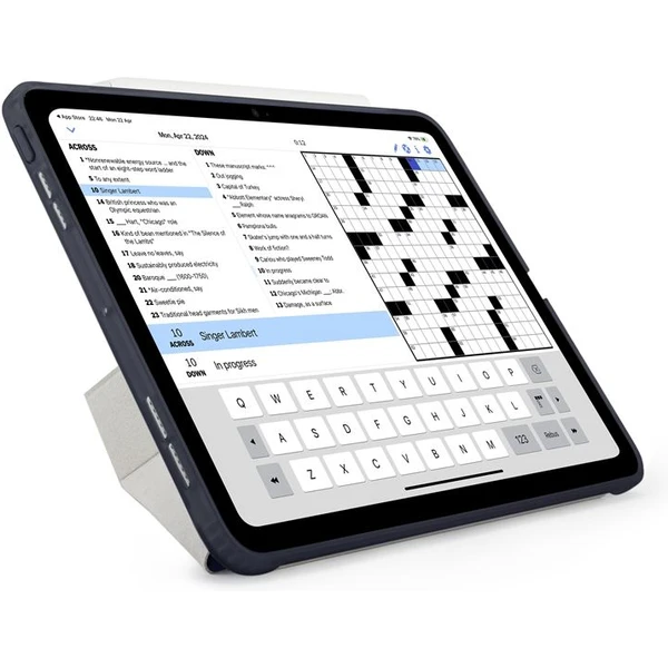 Pipetto Origami No1 Original pouzdro iPad Pro 13" (2025) tmavě modré - Pouzdra - Obrázek TEM5000J01