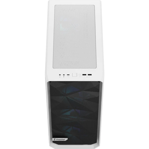 Fractal Design Meshify 2 Compact RGB TG skříň bílá - Počítačové skříně - Obrázek TF84000601