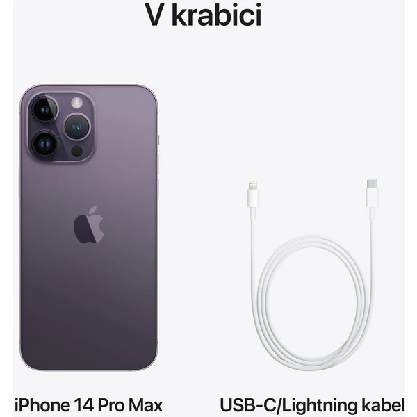 Apple iPhone 14 Pro Max 512GB temně fialový - Mobilní telefony - Obrázek TFLG300401