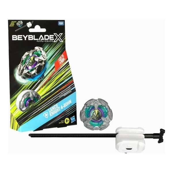 Beyblade X Lance Knight 4-80HN Starter Pack Top and Launcher Vícebarevná
