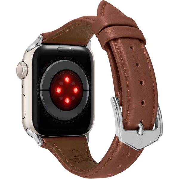 Spigen Kajuk Watch Band řemínek Apple Watch 41/40/38mm hnědý - Řemínky - Obrázek THC5000L01