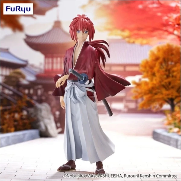 Figurka Furyu Rurouni Kenshin: Meiji Kenkaku Romantan Trio-Try-iT - Kenshin Himura 19 cm - Figurky - Obrázek THEN000K01