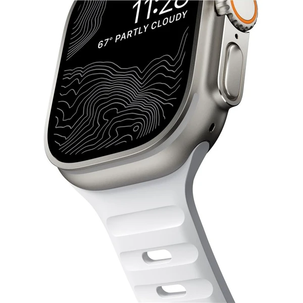 Nomad Sport Strap M/L řemínek pro Apple Watch Ultra 49/46/45/44/42 mm White - Řemínky - Obrázek THN8G00101