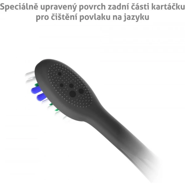 TrueLife SonicBrush K-series heads Standard Plus black 2 pack - Náhradní hlavice - Obrázek THVH100501