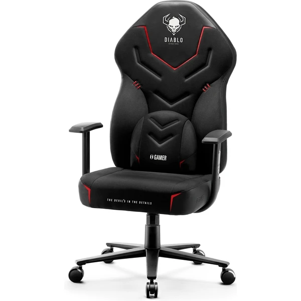 Diablo X-Gamer 2.0 Normal Size herní židle černá - Židle - Obrázek TI2G000K01