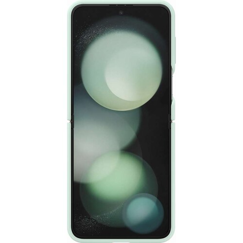 Samsung Silicone Case with Ring, Galaxy Flip5, ocean green - Case,  EF-PF731TMEGWW