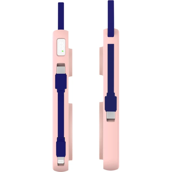 3mk PastelUp Powerbanka 10000 mAh 22.5W USB růžová - Powerbanky - Obrázek TIPA000L01