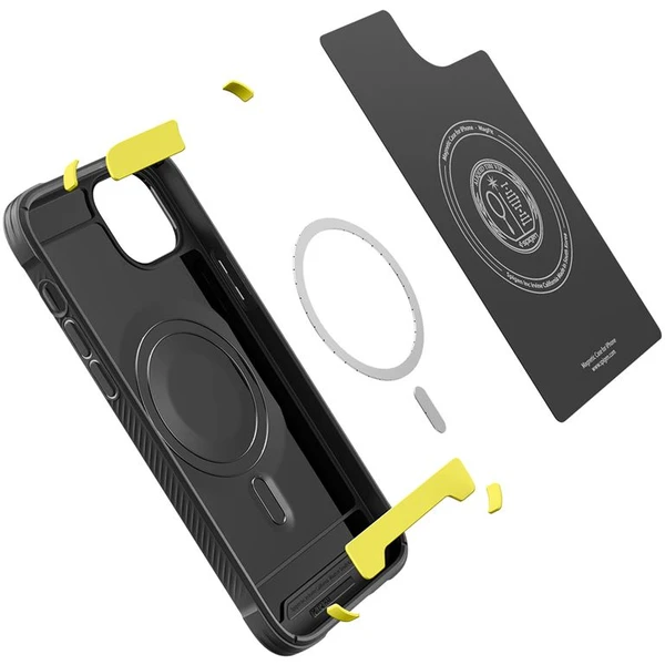 Spigen Rugged Armor Mag kryt iPhone 14 černý - Pouzdra - Obrázek TIZG300401