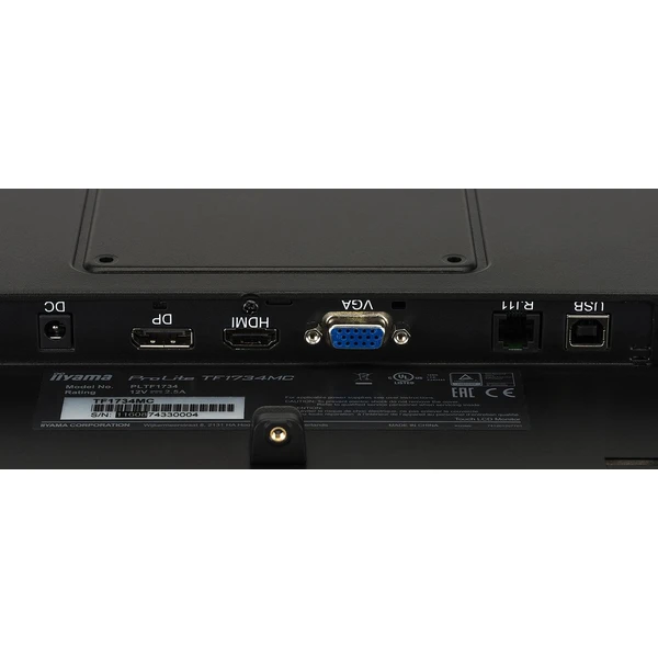 iiyama ProLite TF1734MC-B7X dotykový monitor 17" - Velkoformátové displeje - Obrázek TJKRF00101