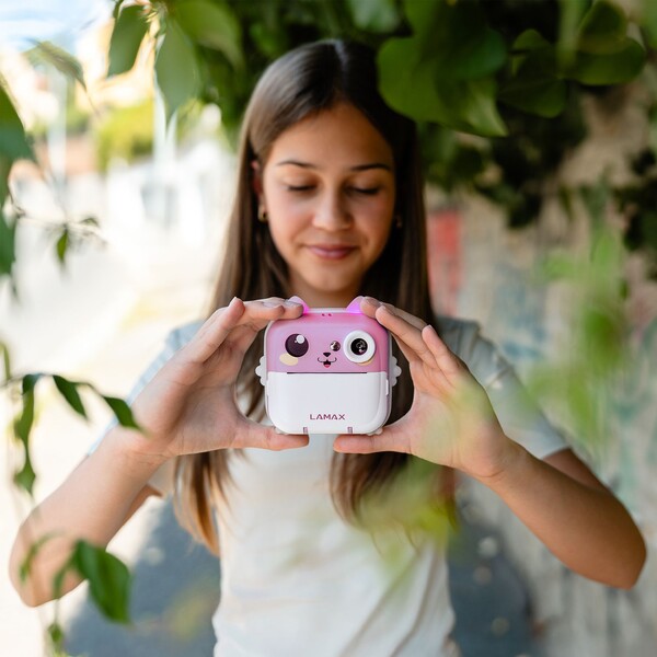 LAMAX InstaKid2 Plus dětský fotoaparát růžový - Fotoaparáty - Obrázek TKSL000K01