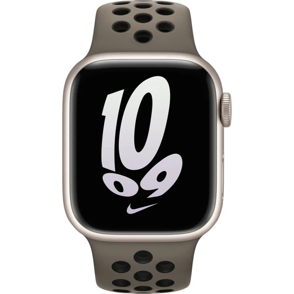 Apple Watch 41/40/38mm olivošedo/černý Nike sportovní řemínek - Řemínky - Obrázek TL64700301