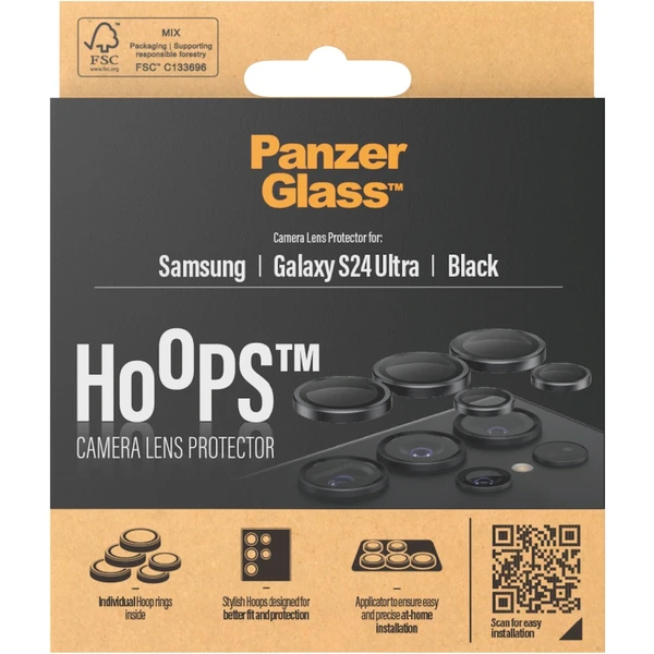PanzerGlass HoOps ochranné kroužky Samsung Galaxy S24 Ultra - Ochranné folie a skla - Obrázek TM51000P01