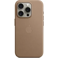 Apple kryt z tkaniny FineWoven s MagSafe na iPhone 15 Pro kouřový - Pouzdra