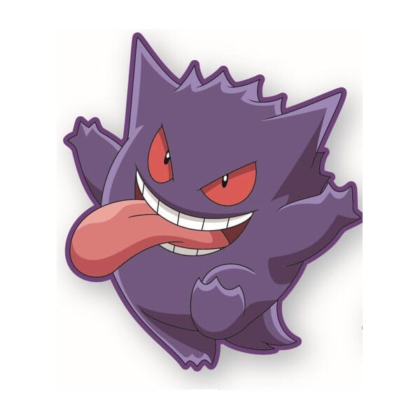 Herding Polštář Pokémon Gengar 30cm Vícebarevná