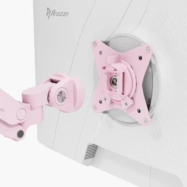 AROZZI ALZARE NEO stolní držák pro monitor růžový - Držáky pro obrazovky - Obrázek TNUJ000K01
