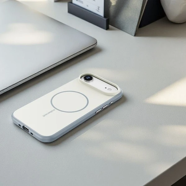 Cubenest Matte MagSafe kryt iPhone Air béžový - Pouzdra - Obrázek TOBK000K01