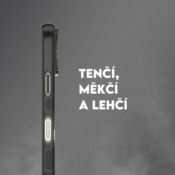 PanzerGlass® CARE Smokey kryt s MagSafe Apple iPhone 17 Pro kouřový/černý - Pouzdra - Obrázek TODH000K01