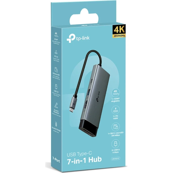 TP-Link UH7021C USB hub typu C 7v1 - USB huby - Obrázek TODO000K01