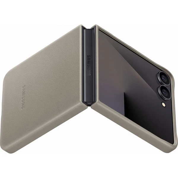 Samsung Kindsuit Case ochranný kryt Galaxy Z Flip7 šedohnědý - Pouzdra - Obrázek TOGE000K01