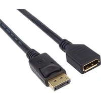 PremiumCord DisplayPort/DisplayPort prodlužovací kabel 4K 3m černý - Kabely a redukce