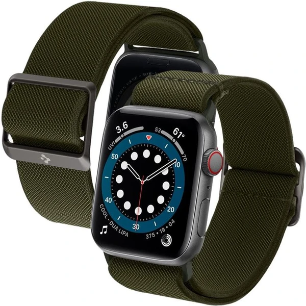 Spigen Lite Fit řemínek Apple Watch 49/46/45/44/42 mm khaki - Řemínky - Obrázek TPPJF00101