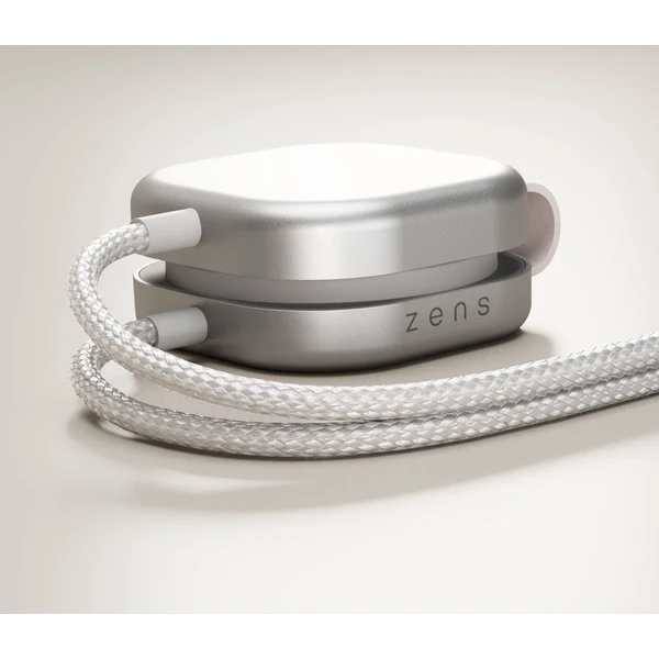 ZENS USB C-C Pro 3 MagSafe/Qi2 3v1 nabíječka s USB-C kabelem (140W) bílá - Nabíječky - Obrázek TQAL000K01