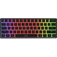 GENESIS THOR 660 G2 bezdrátová herní klávesnice černá (Gateron Red) - Klávesnice