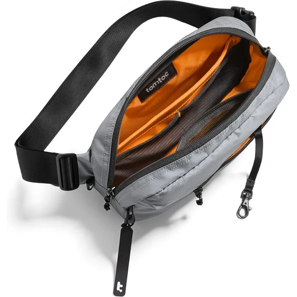 tomtoc Aviator T33 taška přes rameno L šedá - Popruhy a crossbody - Obrázek TRCG000K01