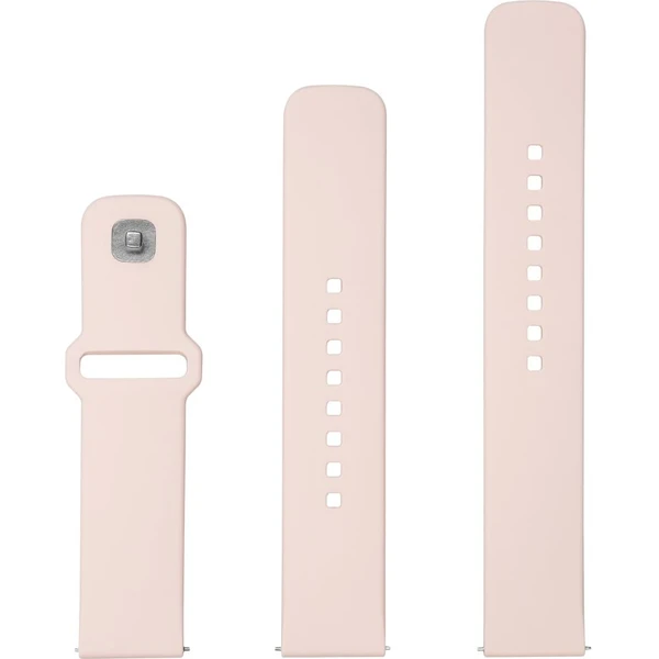 FIXED set silikonových řemínků s Quick Release 20mm pro smartwatch růžový - Řemínky - Obrázek TRM2000O01