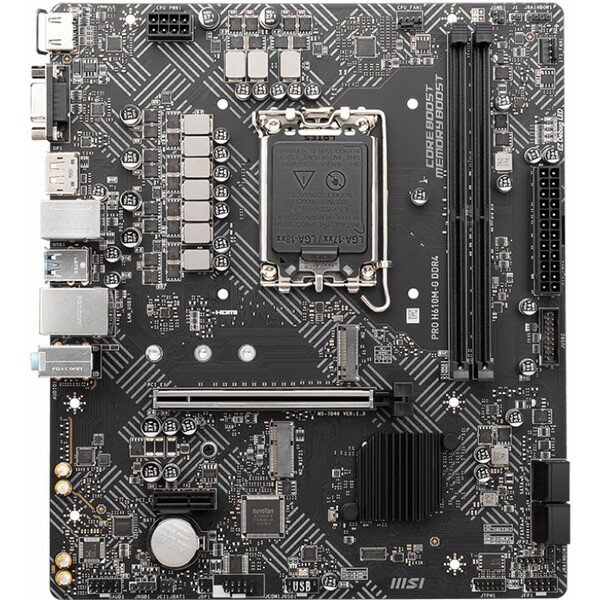 MSI PRO H610M-G DDR4 PRO H610M-G DDR4