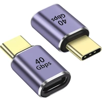 PremiumCord USB-C/USB-C redukce šedá - Kabely a redukce