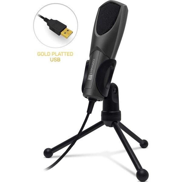 CONNECT IT CMI-8000-AN Antracitová