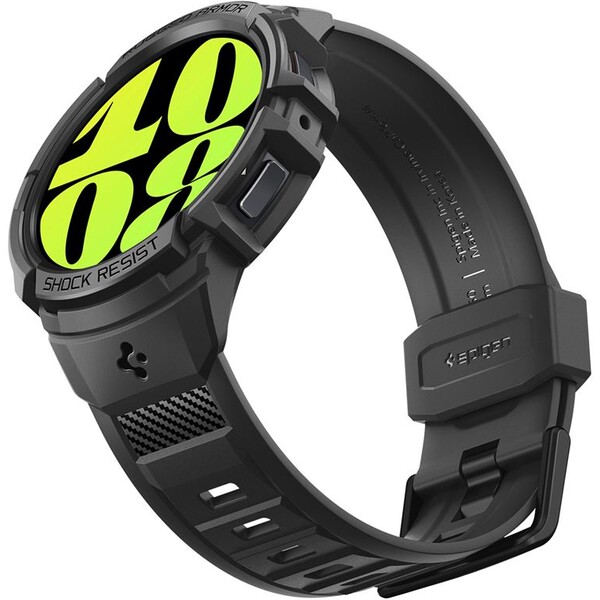Spigen Rugged Armor Pro pouzdro Samsung Galaxy Watch6 44mm černé