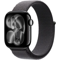 Apple Watch 42/41/40/38mm tmavě šedý provlékací sportovní řemínek - Řemínky