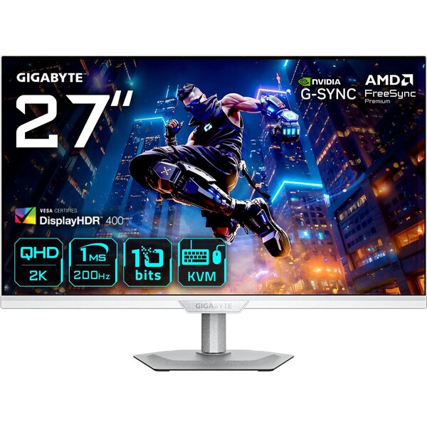 Gigabyte M27Q2 ICE herní monitor 27" Bílá