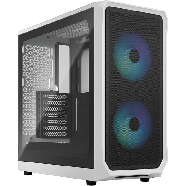 Fractal Design Focus 2 RGB White TG Clear Tint FD-C-FOC2A-04 Bílá