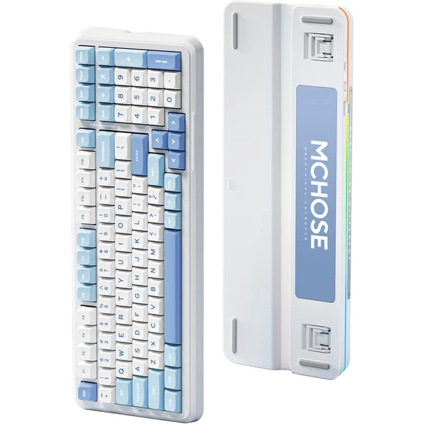 MCHOSE K99 bezdrátová klávesnice Sky Blue - Klávesnice - Obrázek TT9E000K01