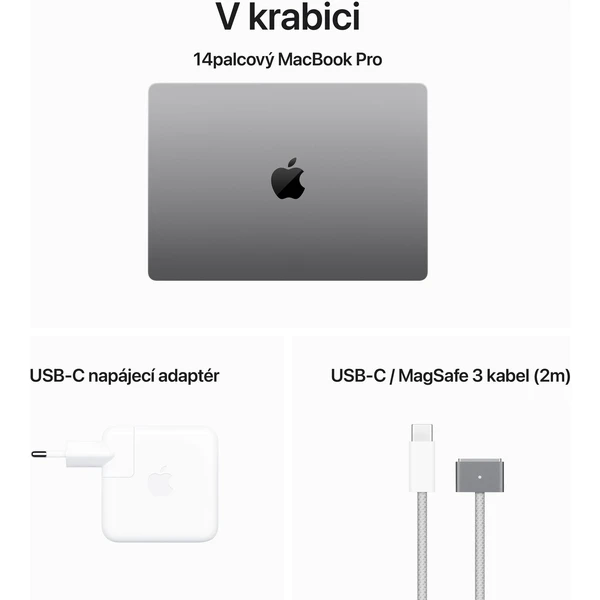 Apple MacBook Pro 14" / M3 / 512GB (2023) - Notebooky - Obrázek TTC0000L01