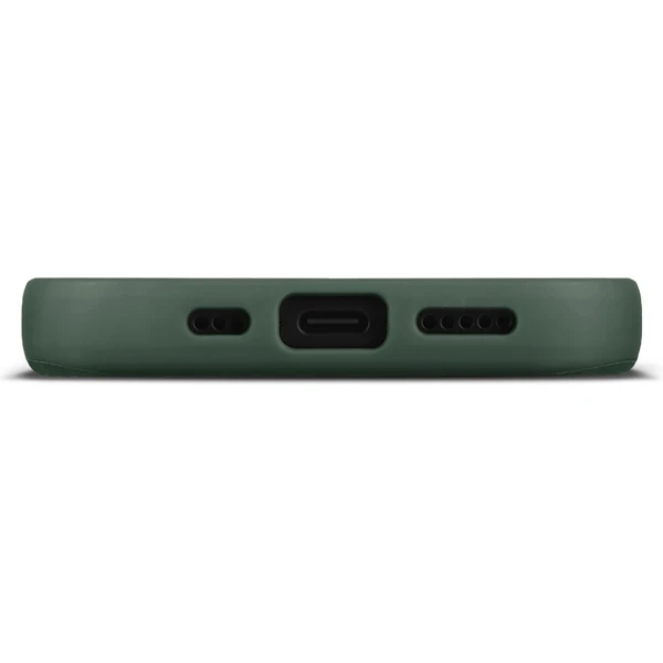 Woolnut MagSafe kožený kryt iPhone 17 tmavě zelený - Pouzdra - Obrázek TTLH000K01