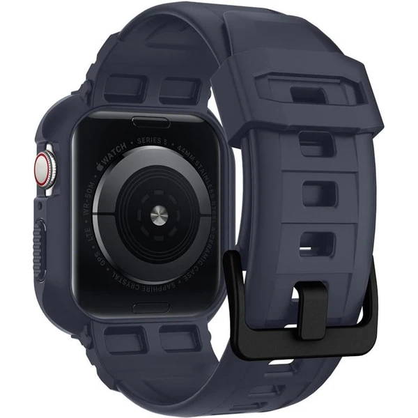 Spigen Rugged Armor Pro řemínek s pouzdrem Apple Watch 44/45mm šedý - Řemínky - Obrázek TTPJF00101