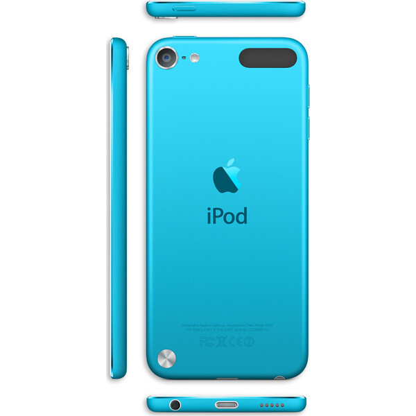 Apple iPod Touch 5. gen. 64GB Blue - Hudební přehrávače - Obrázek TUYA000101