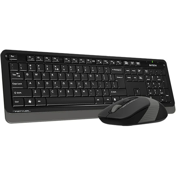 A4tech FStyler FG1010 CZ bezdrátový set šedý - Klávesnicové sety - Obrázek TX9B300401