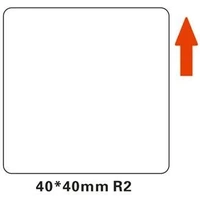 Niimbot štítky R 40x40mm 180ks pro B21, B3S, B1 bílé - Pásky pro štítkovače