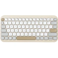 ASUS Marshmallow Keyboard KW100 bezdrátová klávesnice (CZ/SK) béžová - Klávesnice