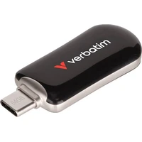 VERBATIM Plectra 64GB USB-C 3.2 Gen 1 flashdisk černý - Flashdisky