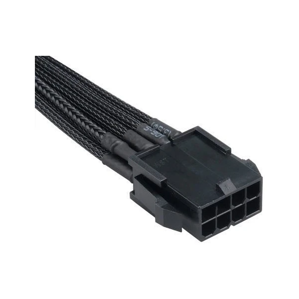 Akasa (AK-CBPW09-40BK), Flexa V8, 40cm 8-pin VGA power cable extension - Kabely a redukce - Obrázek TZ4X600301