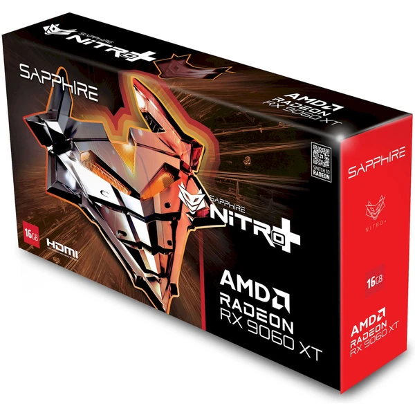 Sapphire NITRO+ AMD Radeon RX 9060 XT GAMING OC 16GB - Grafické karty - Obrázek U01H000N01
