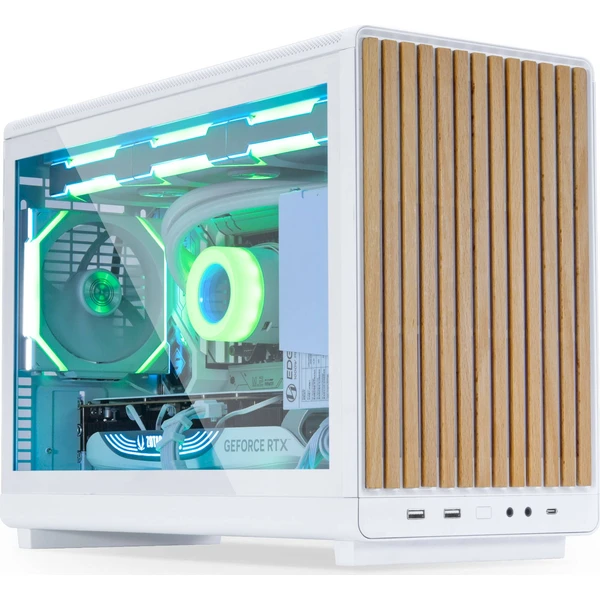 Lian Li A3-mATX Left Side Tempered Glass Panel bílý - Komponenty - Obrázek U02O000K01