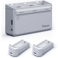 Potensic třípozicová rychlonabíječka pro Atom 4K 60W More Power kit s AC adaptérem a 2x baterie - Nabíječky