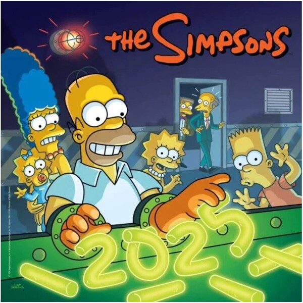 The Simpsons 30 x 30 cm 2025